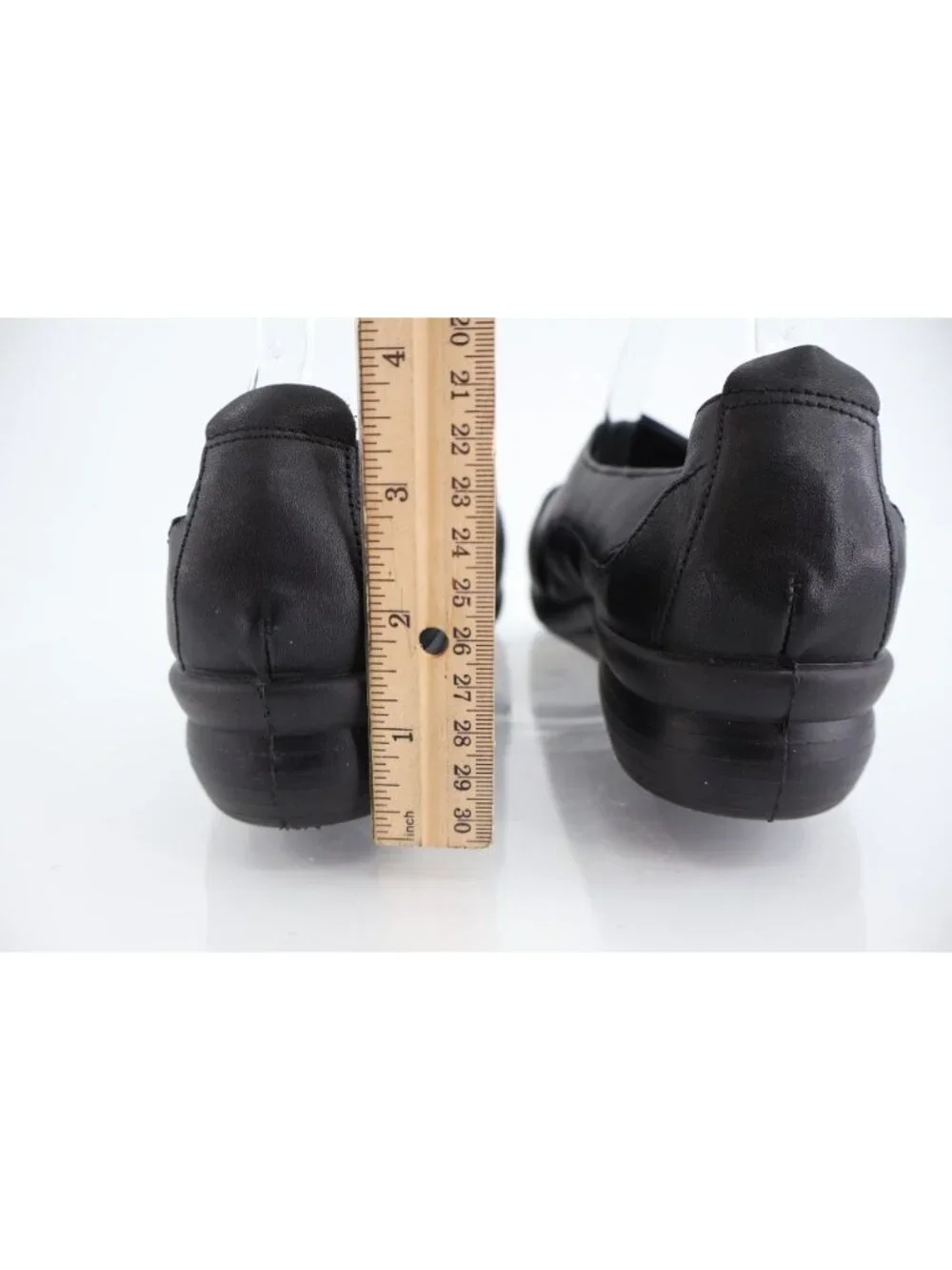 Hotter England Women's Florence Sandal Size 10 Black Leather Adjustable Strap
